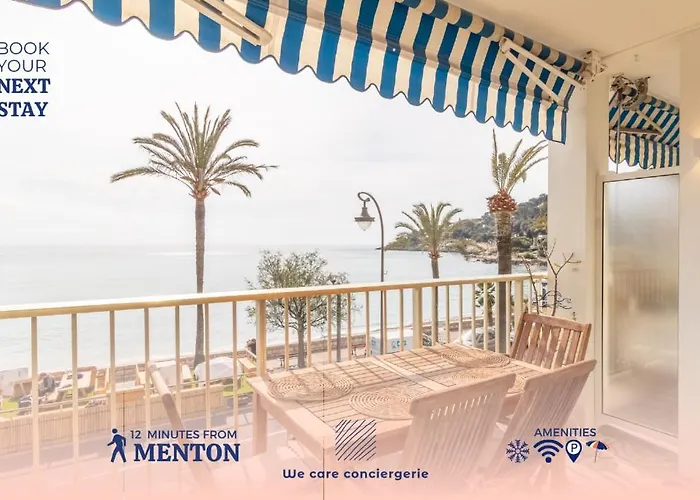 Stunning Beachfront Apartment With Parking